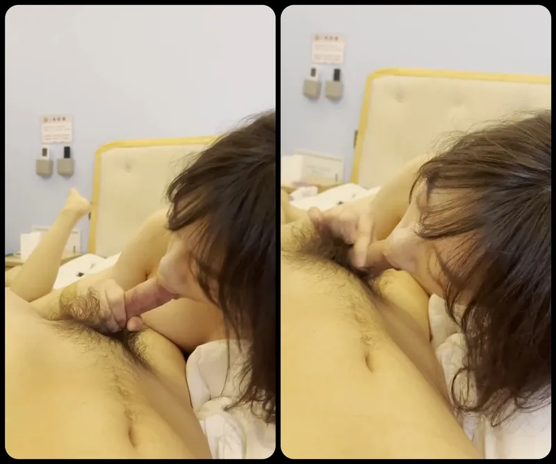 Eny ngoan bú láp cây hàng bự của anh
