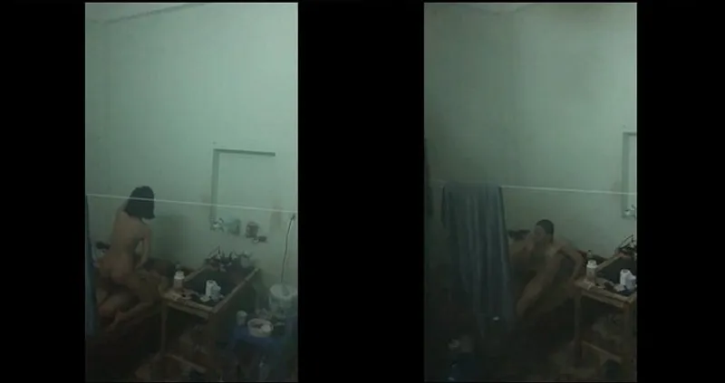 Quay lén em nhà sát bên và bạn trai làm tình